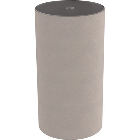 Colonne de lavabo OASIS, diffuseur LED, ø 400x745mm, béton gris perle (1/2)