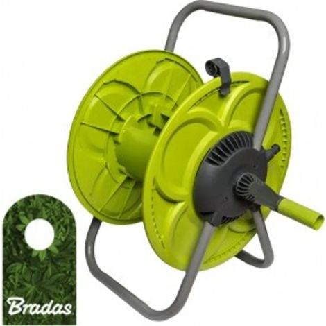 Enrouleur de tuyau d'arrosage 50 m, support de tuyau 1/2" LIME LINE CLOVER BRADAS (1/2)