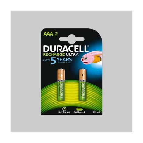 Pile ricaricabili duralock ministilo 850 mah - blister 2 pezzi