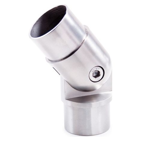 Metalideal Angle articulé inox Finition - AISI 316 Brossé - pour extérieur