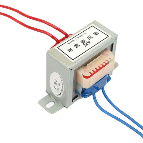 Transformateur AC 12V/24V, sortie 15W, entrée 220V 50Hz, alimentation simple, modèle 24V, idéal pour usage domestique. (1/3)