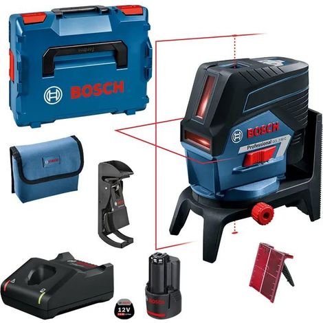 Bosch GCL 2-50 C Professional nivel láser negro y azul