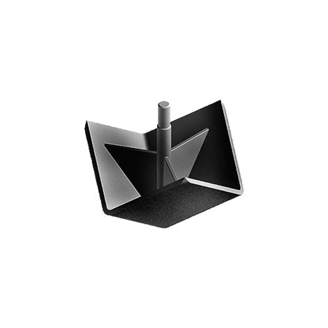 Bouchon carré pour cornière d'angle 45x45 093WEA452A
