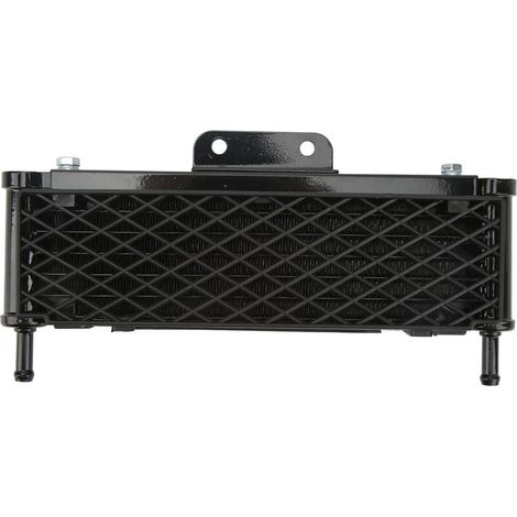 Jeffergarden Refroidisseur d'huile de moteur de moto grille polygonale en aluminium forte résistance adaptée pour voiture tout-terrain véhicule ATV 50cc-250cc moteur-DOU