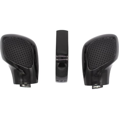 Geeignet für Volkswagen Schaltknauf-Dekorabdeckung, DSG-Schalthebel-Upgrade und -Modifikation, Auto-Schaltknauf-Zubehör, schwarzes Wildleder-Set, einteilig. (1/4)