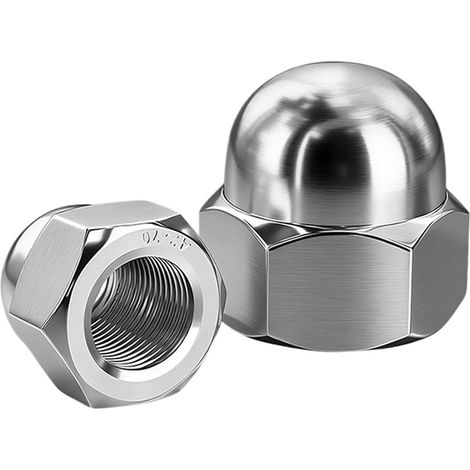 Écrous borgnes en acier inoxydable DIN1587 304 M3 M4 M5 M6 M8 M10 M12 (1/5)