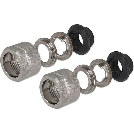Klemmverschraubungen 3/4'' Eurokonus - für Kupfer- und Edelstahl 15 x 1 - 1 Paar = 2 Stk.