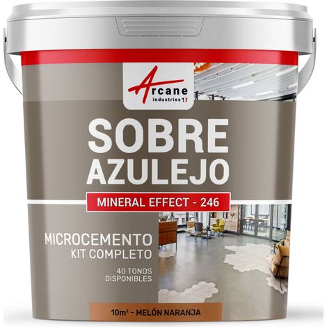 Microcemento sobre azulejos