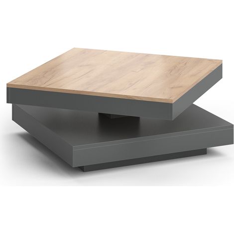 Couchtisch Elias, Anthrazit, 70 x 70 cm, Vicco (1/5)