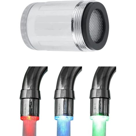 Robinet de cuisine LED thermo - sensible 3 couleurs gradient (1/5)