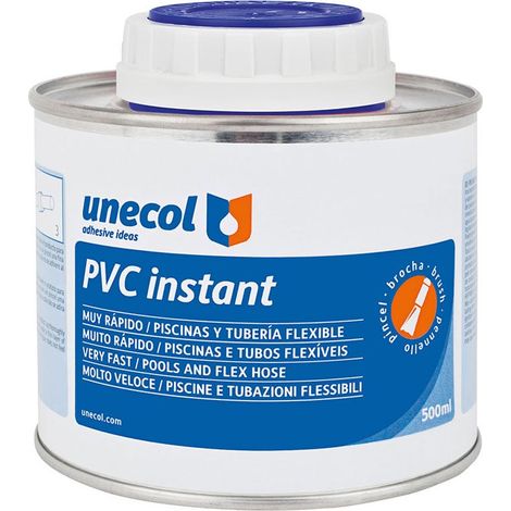 Instant-PVC-Metallbehälter 500 ml mit Pinsel A2053 Unecol