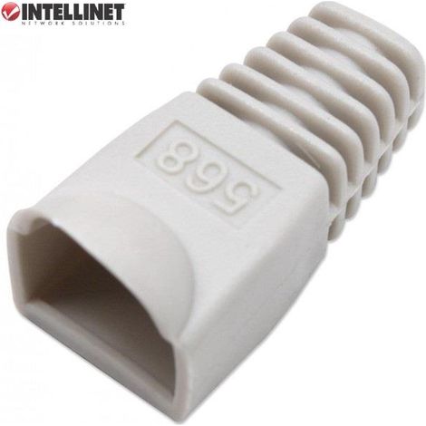 Intellinet RJ45-Abdeckung, 10 Stück, grau (1/2)
