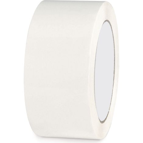 Lot de 6 Ruban adhésif PVC résistant 48mmX 100M Blanc