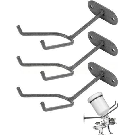 3 Pack Paint Spray Gun Wall Mount, Paint Spray Gun Wall Mount (1/4)