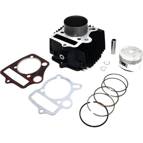 Kit cylindre 125cc, alésage 54mm, kit de segments de piston, convient aux véhicules tout-terrain (VTT), buggies de plage, modification et améliorations du moteur. (1/5)