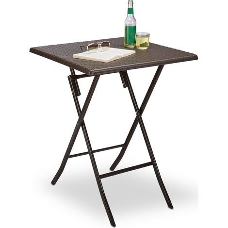 Mesa de jardin plegable bastian