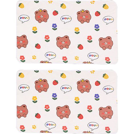 Tapis à Langer - Imperméable Réutilisable Portable - Pour Bébé Femme Règles Lit - 1 Pièce (1/5)