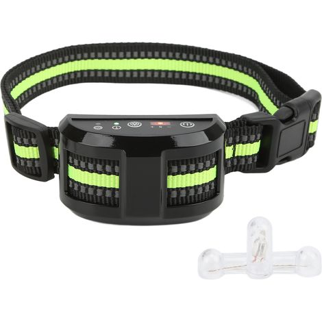 Collier de dressage intelligent 4 en 1 pour chien, anti-aboiements automatique, étanche. (1/5)