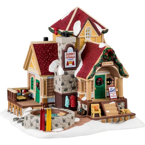 Lemax Sunny Springs Lodge 45229 Villaggio di Natale (1/4)