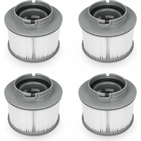 Tigrezy Lafiucy Ersatzfilter für MSPA FD2089, Filterkartuschenpumpe für Whirlpools und Spas, 4 Stück (1/4)