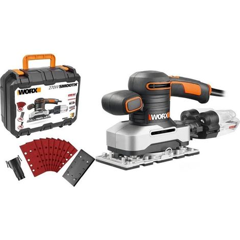 Lijadora orbital con cable WORX WT626, 270 W WORX