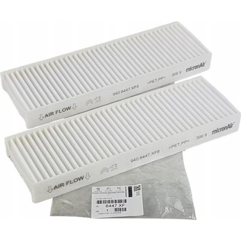 CITROEN PEUGEOT OPEL OE 6447XF KABINENFILTER (1/3)