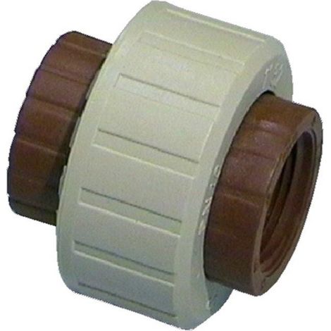 BOCCHETTONE IN POLIPROPILENE MARRONE 3/4'' FF
