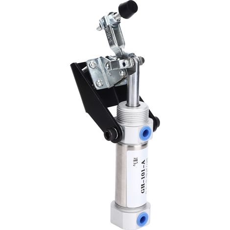 Pneumatische Klemme G1/8 Professionelle Zylinder-Pneumatik-Niederhalteklemme HS 10101‑A GH101A (1/5)