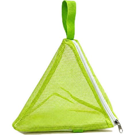 Sac de transport triangulaire en filet pour oiseaux, cage de transport portable et respirante pour petits perroquets, cage de transport légère et facile à transporter pour calopsittes, perruches ondul (1/5)