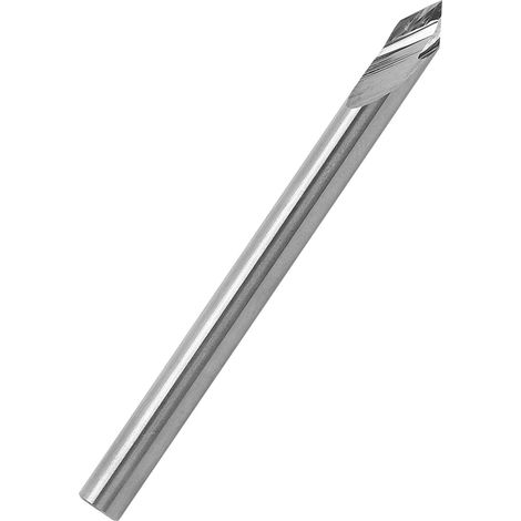 Fraise à graver pour fraiseuse CNC, pointe de foret, couteau, fraise à sculpter, 3,175 x 60° x 0,1 x 40L (1/5)