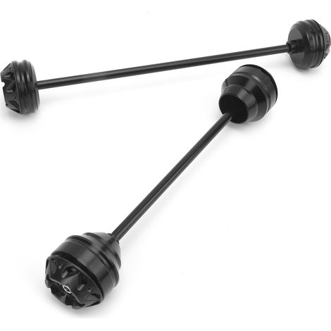 Protecteur de carénage avant arrière, axe de roue et embouts de fourche pour Yamaha MT-09, FZ-09 et FJ-09, kit de remplacement en aluminium, protection anti-chute moto. (1/5)