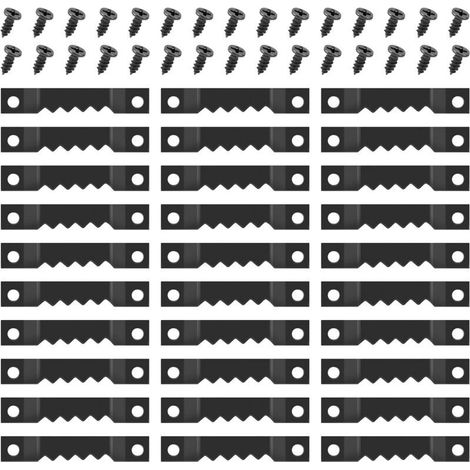 30 crochets pour cadres photo, supports pour cadres photo, attaches pour tableaux, supports pour affiches (1/4)