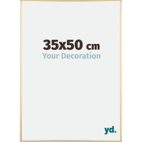 yd. - Cadre photo 35x50 - Or - Aluminium - Kent (1/5)