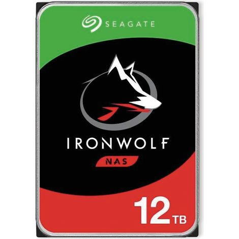 SEAGATE HDD IronWolf ST12000VN0008, 3,5", 12 TB