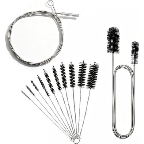 12pcs Brosse Nettoyage Goupillon Bouteille Ecouvillon Furet Deboucheur (1/5)