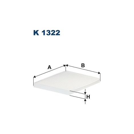 Filtro abitacolo K1322 Filtron