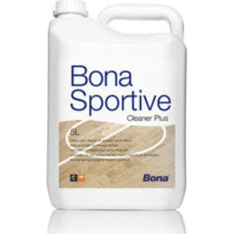 LT5 di Bona sportive cleaner PLUS - Detergente per pavimenti sportivi, elimina unto e gomma
