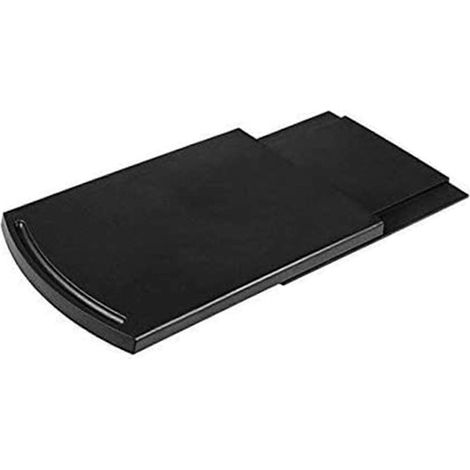 Schiebebares Tablett für Kaffeemaschine mit leichtgängigen Rollen und rutschfesten Pads für Küche, Café und Haushalt – ideal als Serviertablett.