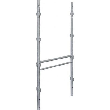 DUARIB - Cadre H - 2m - pour échafaudage F3000 - acier (1/2)