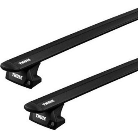 Barres de toit BMW Série 3 E91 (09/05-02/12) Thule WingBar Evo Black Alu (1/4)