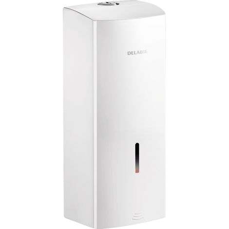 Delabie Elektron. Flüssigseifenspender 1l Edelstahl 1.4301 weiß (1/2)
