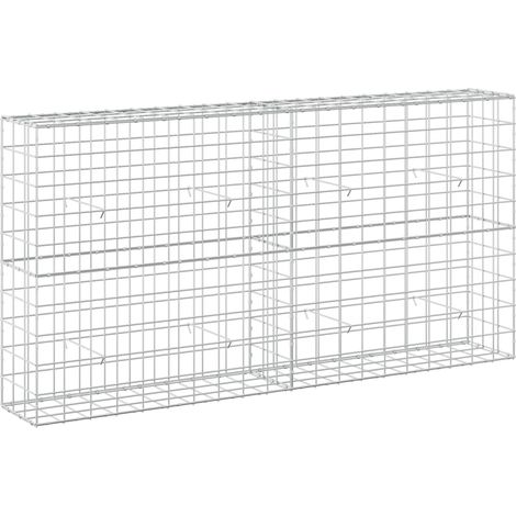 Gabion with 3.5 mm Wire and 10x10 cm Mesh 200x30x100 cm vidaXL