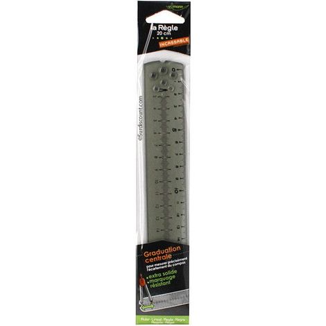 Règle 20 Cm Incassable - Ulmann