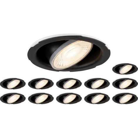 Kit 12 mod. LED pour spot encastré 5-7W UNIVERSAL DL MOVE CCT sans collerette - SLV - 1008066