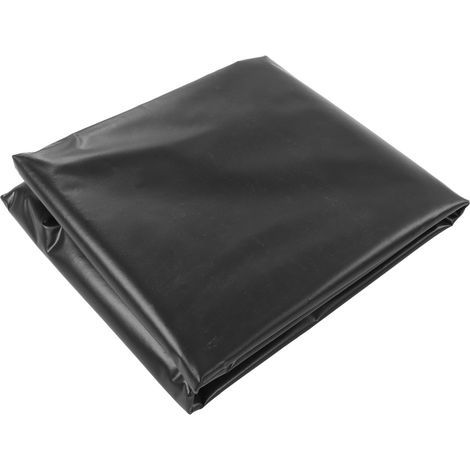 Durable black PE pond liner for waterfalls, fish ponds, and garden fountains (1/5)