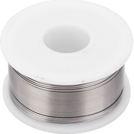 Fil électrique à souder 63-37 0,6mm 105g, soudure à l'étain avec colophane 1,8%, outil de brasage pour électronique. (1/5)