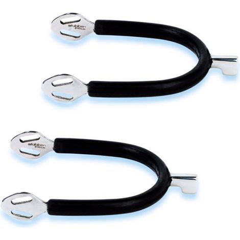 Speroni inglesi rivestiti in gomma con gambo a martello 20 mm