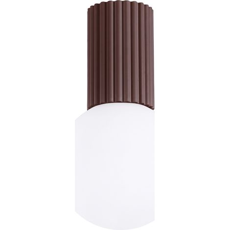 Deckenleuchten Halo braun 1xG9 12cm Aluminium Sollux (1/5)