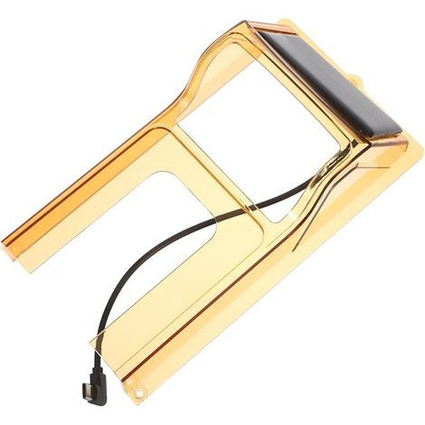 Protection Solaire pour Sonnette Extérieure Housse Étanche Anti-Pluie pour Caméra de Porte avec Énergie Solaire Protège Clavier Accès et Serrure à Digitale Protection (1/5)