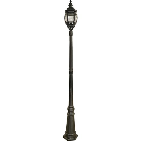 Searchlight Bel Aire - Lampione da esterno 1 luce Nero IP44, E27 (1/5)